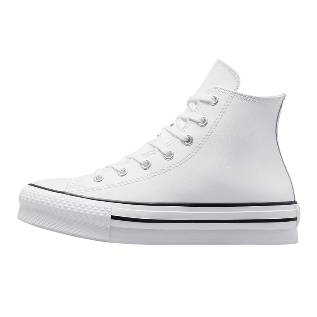 CONVERSE CHUCK TAYLOR LOW BLANCA PIEL - Imagen 1
