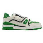 LOUIS VUITTON TRAINER «Green White» - Image 2