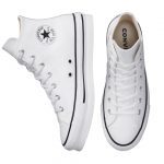 CONVERSE CHUCK TAYLOR LOW  BLANCA PIEL - Imagen 3