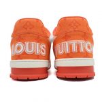 LOUIS VUITTON TRAINER «Orange White» - Image 3