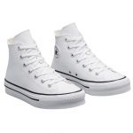 CONVERSE CHUCK TAYLOR LOW  BLANCA PIEL - Imagen 4
