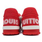 LOUIS VUITTON TRAINER «Red White» - Image 4