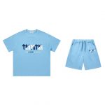 CONJUNTO CORTO TRAPSTAR «Electric light blue»