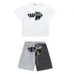 CONJUNTO CORTO TRAPSTAR «White Black Grey»