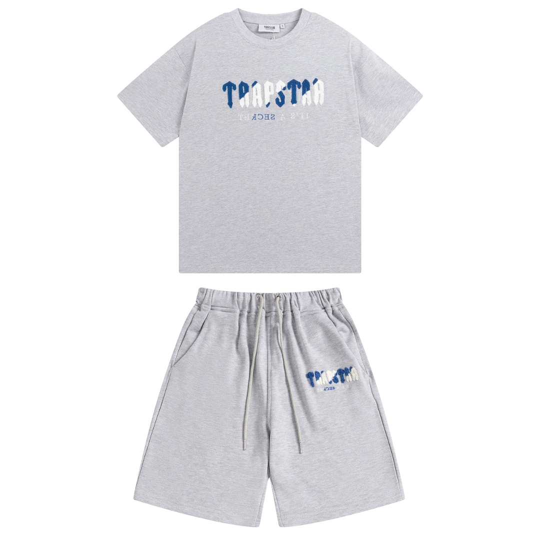 CONJUNTO CORTO TRAPSTAR «Green Blue White» - Image 1