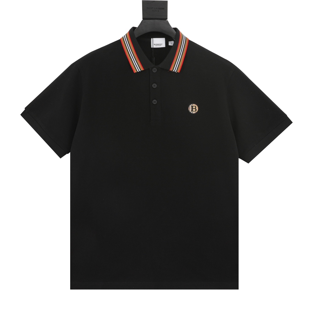 06e7e951 POLO BURBERRY "Black" 6 - Imagen 1