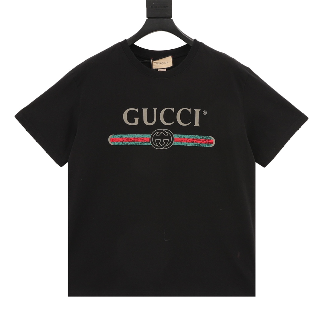 7689ab5d CAMISETA GUCCI "Black" 35 - Imagen 1