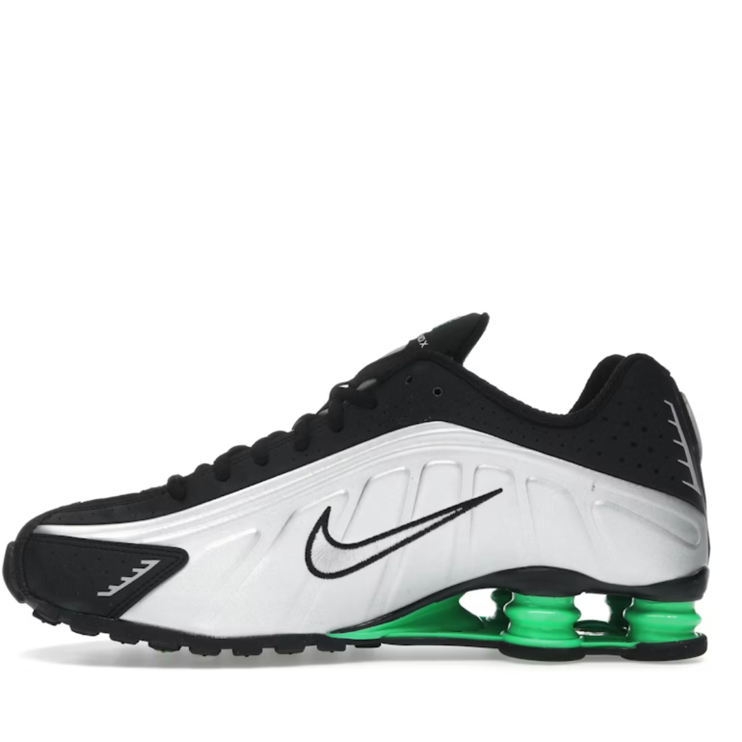 1 Nike Shox R4 Metallic Silver Green - Imagen 1