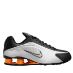 Nike Shox R4 Black/Vast Grey/Bright Mandarin - Imagen 2