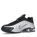 Nike Shox R4 Metallic Silver Black - Imagen 3