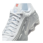 Nike Shox R4 White Metallic Silver - Imagen 3