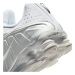 Nike Shox R4 White Metallic Silver - Imagen 4