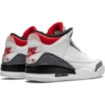 AIR JORDAN RETRO 3 "Fire Red Denim" - Image 4