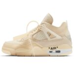 AIR JORDAN RETRO 4 "x Off White Sail"