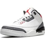 AIR JORDAN RETRO 3 "Fire Red Denim" - Image 2