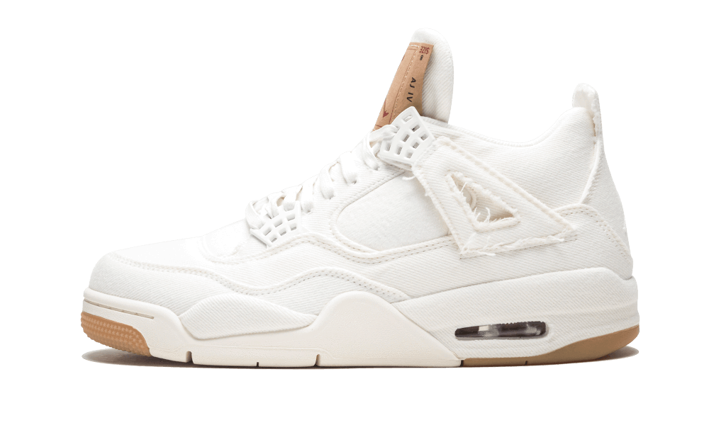 44591998.png JORDAN RETRO 4 "Levi_s Blanco" - Imagen 1
