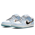 SB DUNK Low "Blue, white and golden" - Image 2