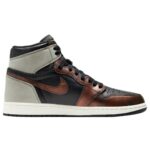 AIR JORDAN 1 High "Patina Rust Shadow Black Light Army Sail Fresh" - Image 6
