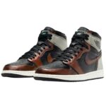 AIR JORDAN 1 High "Patina Rust Shadow Black Light Army Sail Fresh" - Image 7
