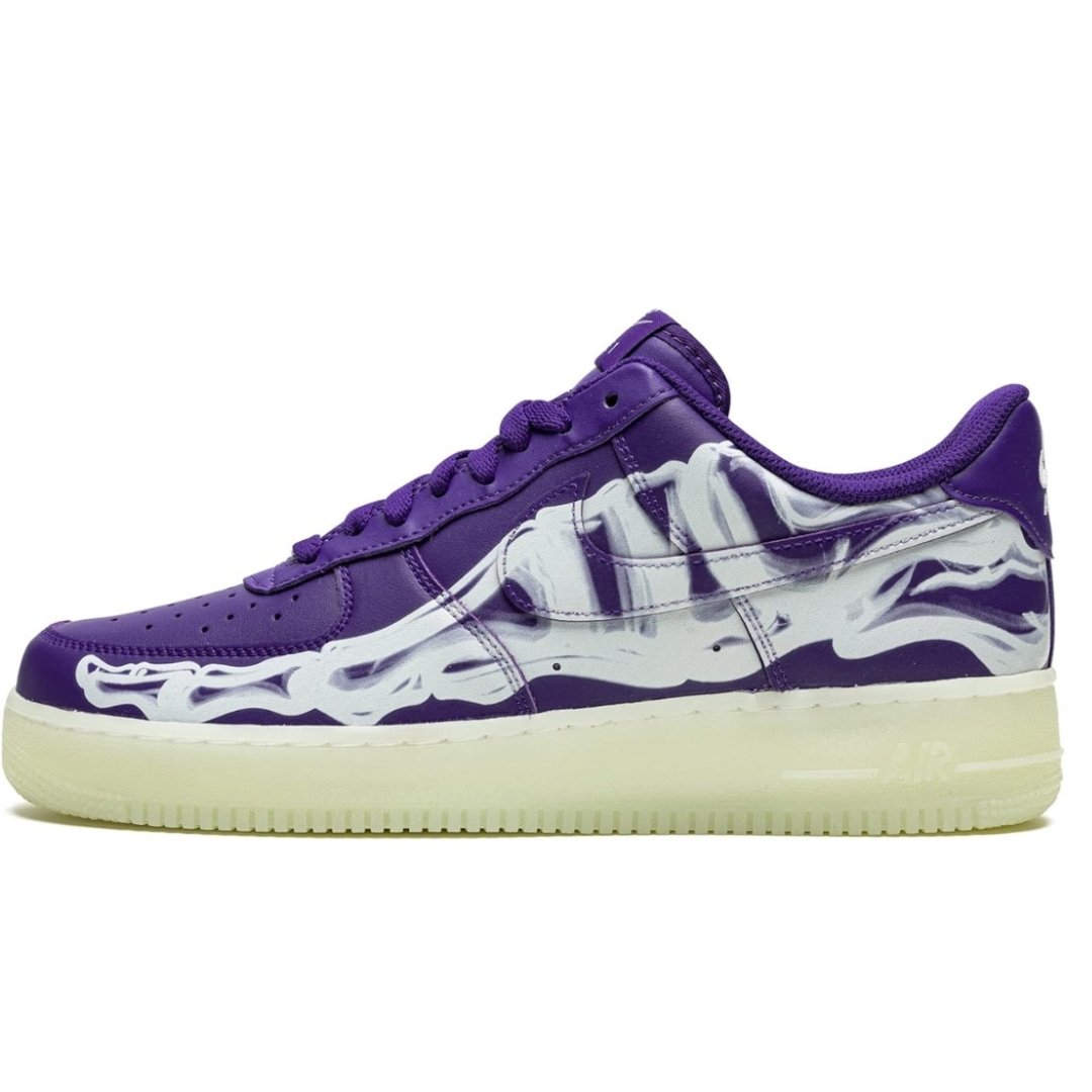 ACHICADAA-2.jpg AIR FORCE 1 "Purple Skeleton" - Imagen 1