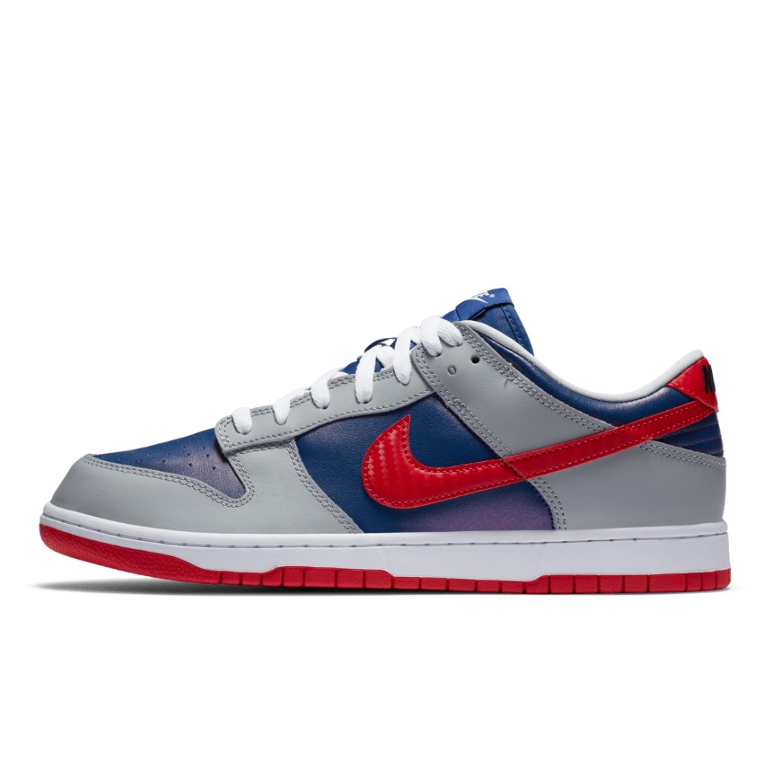 Diseno-sin-titulo-23-2.jpg SB DUNK Low "Blue, grey and red" - Image 1