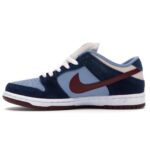 SB DUNK Low "Dark Blue Maroon"
