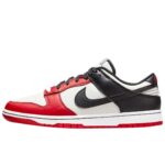 SB DUNK Low "Black and red"