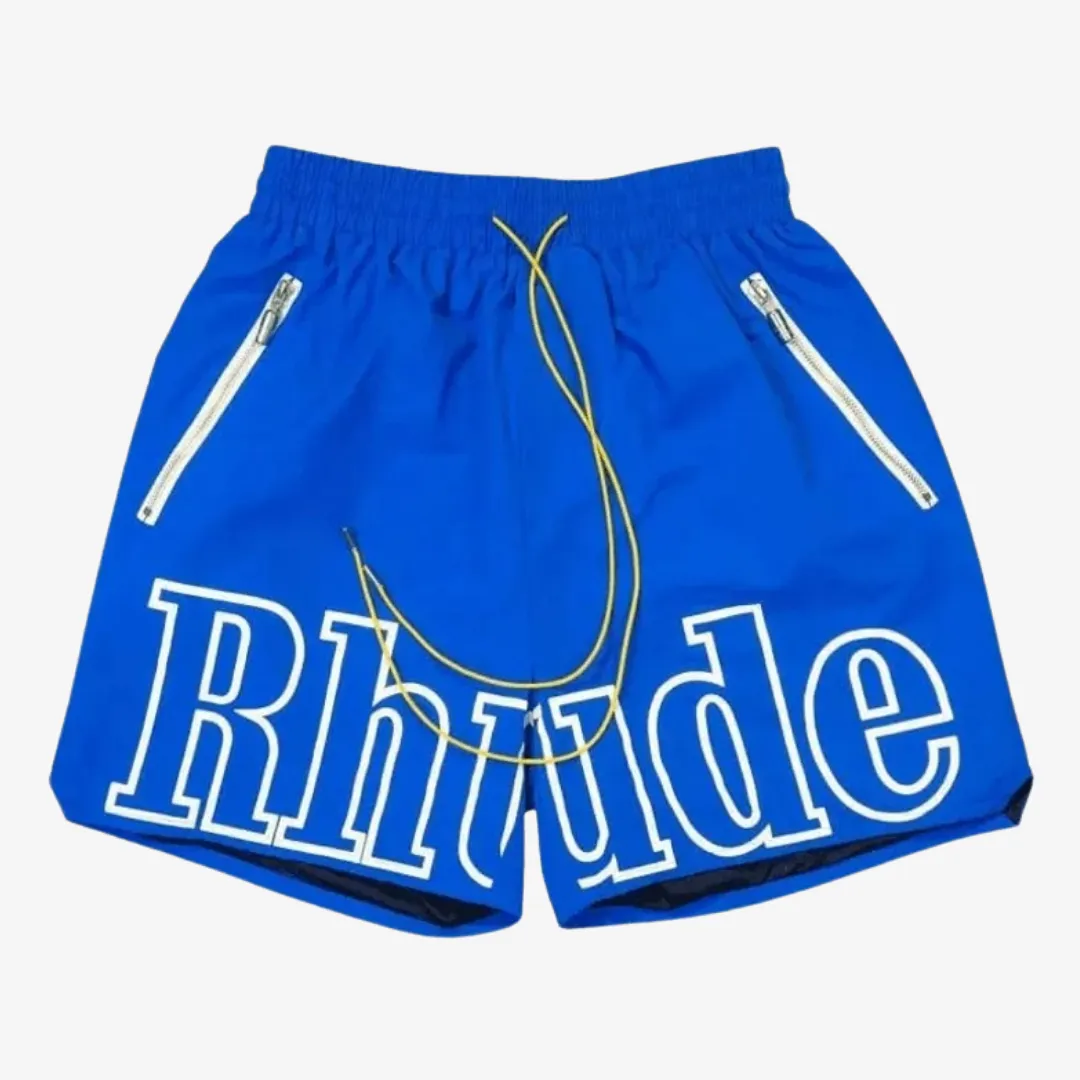 1-195.webp Rhude RH Logo Shorts - Imagen 1