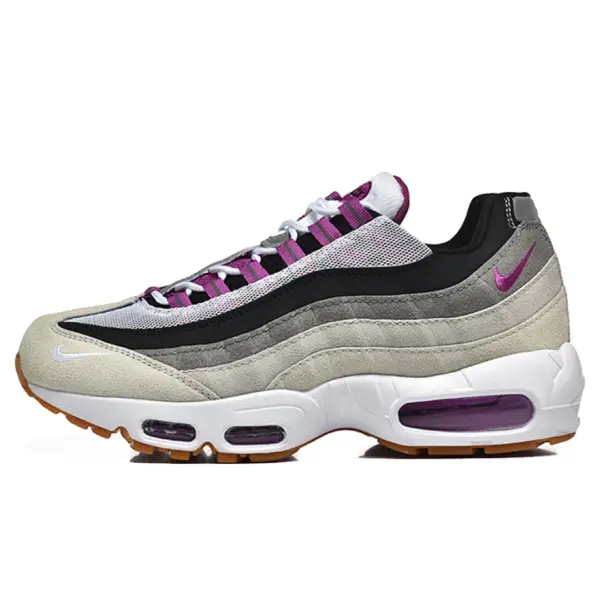 NIKE AIR MAX 95 «GRIS/NEGRO/PÚRPURA»